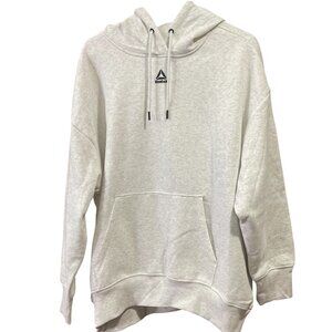 Women's Oversized Hoodie, L,Reebok, White, NWT